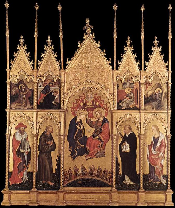 GELDER, Aert de Coronation of the Virgin and Saints dfhh oil painting image